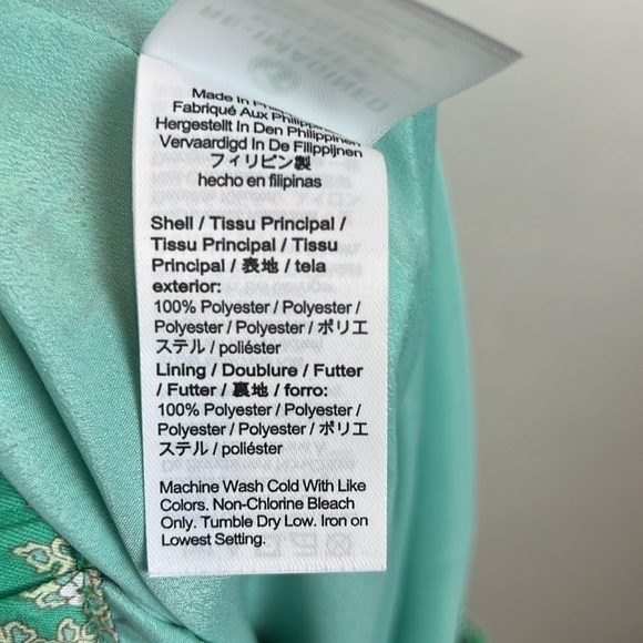 NWT J. Crew Ratti Paisley Wide Leg Pant Lounge Green 4 - Picture 13 of 13